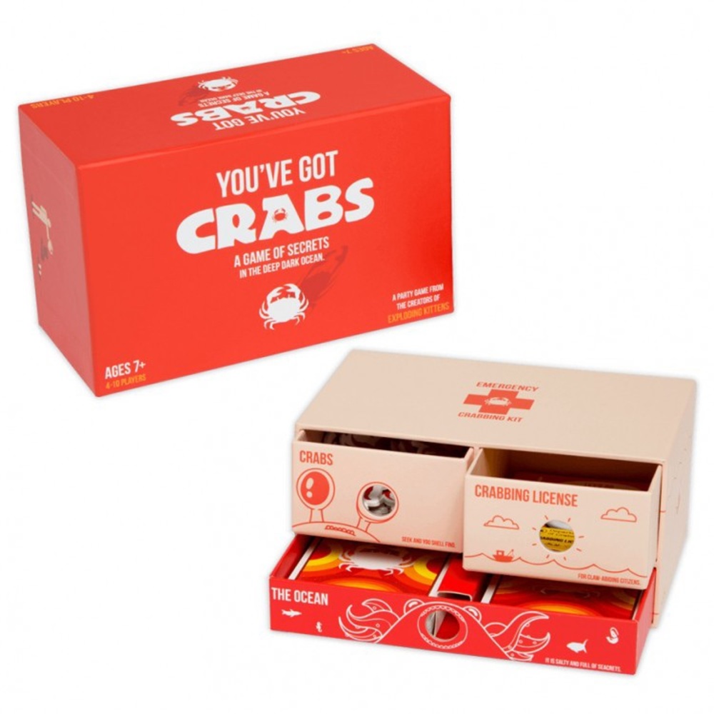 ve Got Crabs is a team-based party game focused on passing secrets